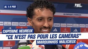 OL 1-4 PSG : "Capitaine ? Tout ce que je fais ce n'est pas pour les caméras" glisse Marquinhos