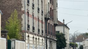 Un immeuble situé à Argenteuil, menace de s'effondrer.