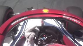 Kimi Raikkonen lors du GP d'Autriche