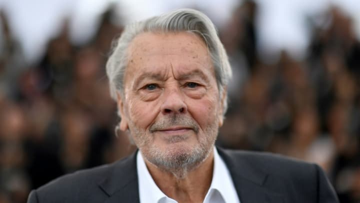 Alain Delon à l'occasion du 72e Festival de Cannes, le 19 mai 2019