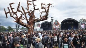 Le site du Hellfest à Clisson, en Loire-Atlantique, le 17 juin 2016. (Photo d'illustration)