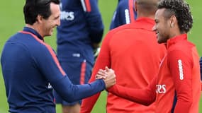 Emery et Neymar