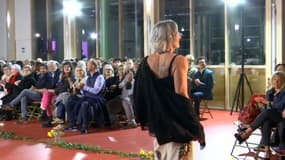 Dix femmes ont défilé ce samedi 22 mars au Palais Rameau de Lille dans le cadre d'un défilé organisé par l'association Défil'Cancer. 