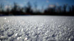 Un étang gelé à Lawrenceburg, dans le Kentucky, en 2014. Photo d'illustration