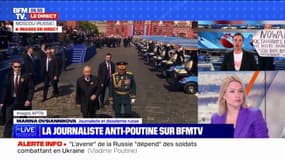 Pour Marina Ovsiannikova, journaliste et dissidente russe, "l'armée de Vladimir Poutine a été discréditée"