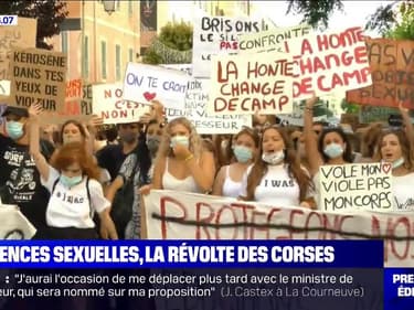"IwasCorsica": près de 500 personnes manifestent contre les violences sexuelles à Ajaccio