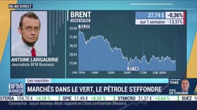 Le pétrole américain touche le fond