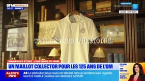 L'OM dévoile un maillot collector pour célébrer les 125 ans du club