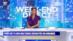Gironde: le feu avance, les pompiers inquiets - 17/07