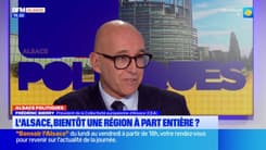 Frédéric Bierry, président de la CEA, souhaite que l'Alsace sorte de la région Grand Est