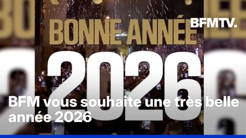 BFM vous souhaite une bonne année 2026 !