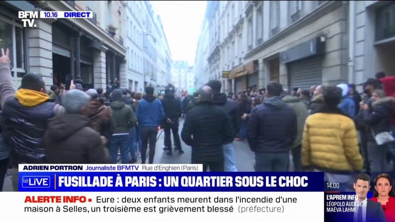 Fusillade à Paris: la communauté kurde mobilisée devant les lieux du drame