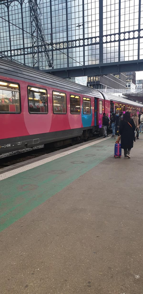 Premier Ouigo Train classique vers Rennes le 5 avril 2024