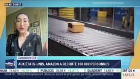 Commerce 2.0 : Aux Etats-Unis, Amazon a recruté 100 000 personnes par Anissa Sekkai - 14/04