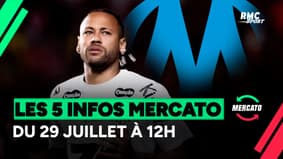 Neymar, Koné, Caleta-Car... Les 5 infos mercato du 29 juillet à la mi-journée