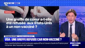 Pourquoi une greffe de cœur a-t-elle été refusée à une personne non-vaccinée aux États-Unis ?