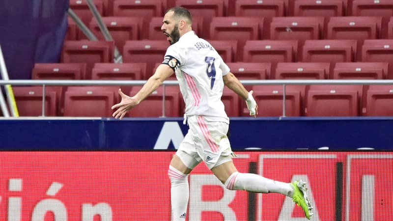 Atlético-Real: Benzema sauve Zidane et relance la course au titre en Liga