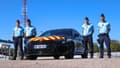 Cette Audi RS3 qui appartenait à un trafiquant de drogue équipe désormais les gendarmes de l'équipe rapide d'intervention d'Ecalles-Alix en Normandie.