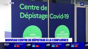 Nouveau centre de dépistage à la Confluence