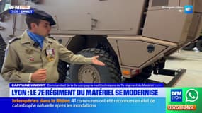 Lyon : le 7e régiment du matériel se modernise 