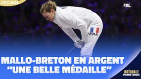 JO 2024 / Escrime, épée (F) : "Une belle médaille", Mallo-Breton se contente de l’argent après une mort subite