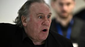 Gérard Depardieu, le 25 mars 2025, au tribunal judiciaire de Paris