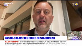 Crue dans le Pas-de-Calais: "les niveaux ont continué à augmenter pendant la nuit" à Saint-Omer