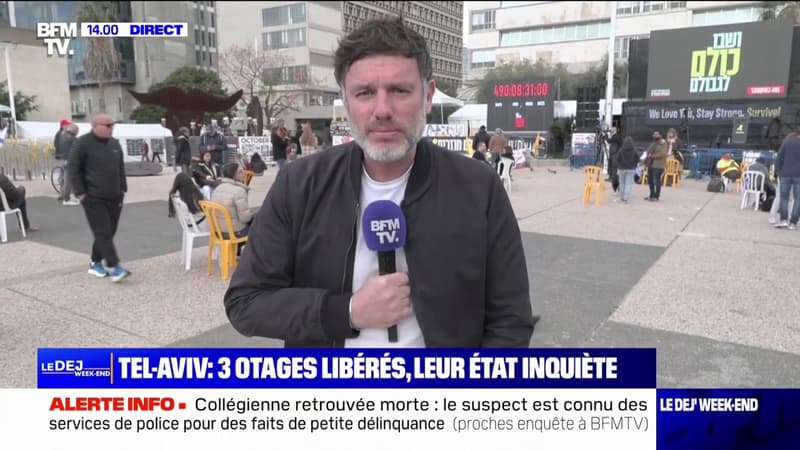 Extrêmement amaigris, l'état de santé des trois otages libérés par le Hamas inquiète les Israéliens