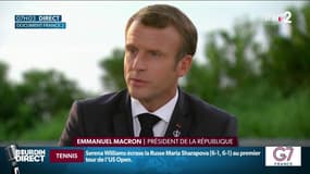 G7: Emmanuel Macron s'est déployé sur tous les fronts