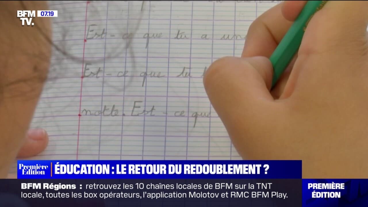 Note Redoublement Vers un retour du redoublement pour les élèves en difficulté?
