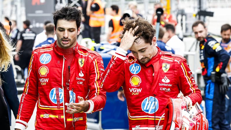Les deux pilotes Ferrari Charles Leclerc et Carlos Sainz ont signé respectivement la 1ere et 3e place, lors des qualifications pour le GP de Bakou.