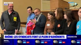Rhône: les syndicats font le plein d'adhérents