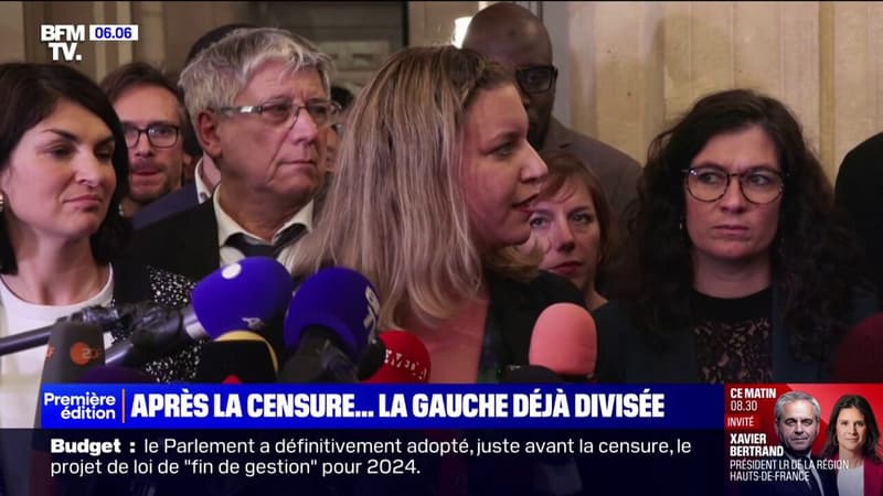 Destitution d'Emmanuel Macron, proposition d'un nom pour Matignon: à peine la censure votée, la gauche déjà divisée