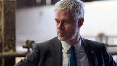 Laurent Wauquiez, président LR de la région Auvergne-Rhône-Alpes, le 14 février 2024 