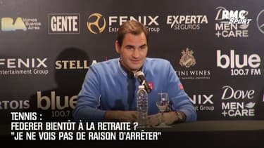 Tennis : Federer bientôt à la retraite ? "Je ne vois pas de raison d'arrêter" rétorque Roger