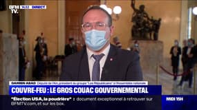 Selon Damien Abad (LR), Jean Castex est "un grand technocrate déconnecté de la réalité des Français"