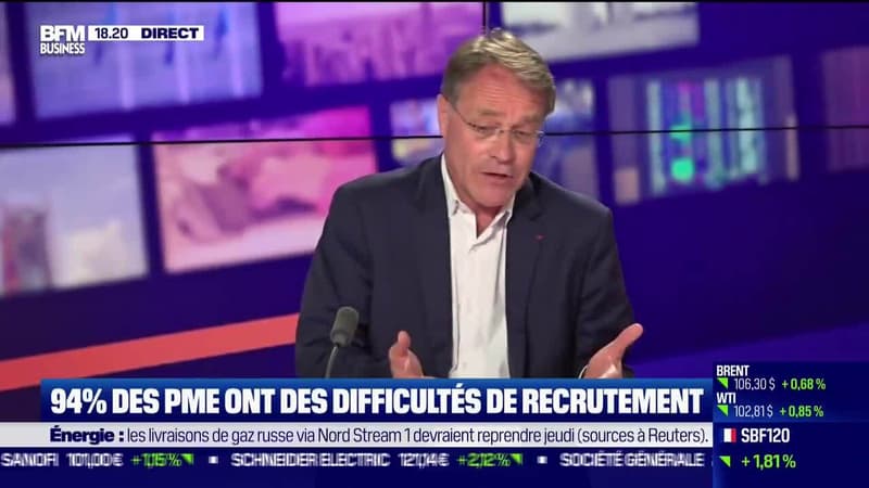 94% des PME ont des difficultés de recrutement - 19/07