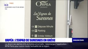 Hauts-de-Seine: le personnel d'un ehpad Orpéa en grève à Suresnes