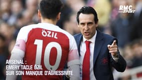 Arsenal : Emery tacle Özil sur son manque d'agressivité