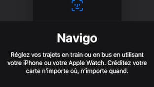 Le passe Navigo est dans l'application Cartes des iPhone
