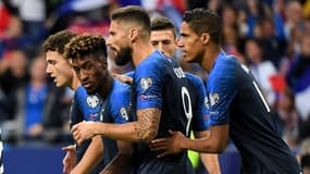 Les Bleus contre l'Albanie