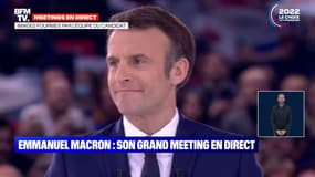 Emmanuel Macron: "Notre projet pour 2022 sera, à nouveau, un projet de droit réel, un projet de solidarité, un projet de progrès social"