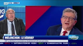 Emmanuel Lechypre: "Il m'a rassuré parce que pour moi historiquement et philosophiquement, la gauche c'est le camp du progrès social, économique et technologique [...] Il n'est pas du tout pour la décroissance"