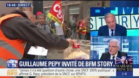 "Vot'action" à la SNCF: "Ce n'est pas une consultation, c'est une pétition", assure Guillaume Pépy 