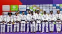 L'équipe de France de judo décroche la médaille d'argent de l'épreuve par équipes lors des Mondiaux 2023.