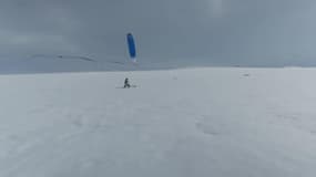 Quand le snowkite fait rimer snowboard avec cerf-volant…