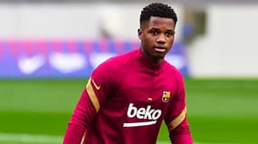Ansu Fati, à Barcelone le 7 novembre 2020