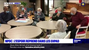 Nord-Pas-de-Calais: l'espoir revient dans les Ehpad grâce à la vaccination