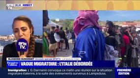 À Lampedusa, des transferts de migrants en direction de la Sicile ont commencé 