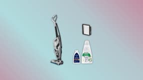 3 en 1, cet aspirateur Bissell vient à bout de toutes les saletés, même les plus coriaces 